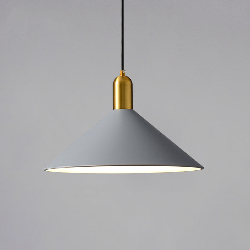 Margot - Industrial Metal Conical Drop Lamp 1 Head Dining Room Pendant Lighting Fixture