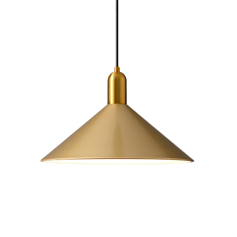 Margot - Industrial Metal Conical Drop Lamp 1 Head Dining Room Pendant Lighting Fixture