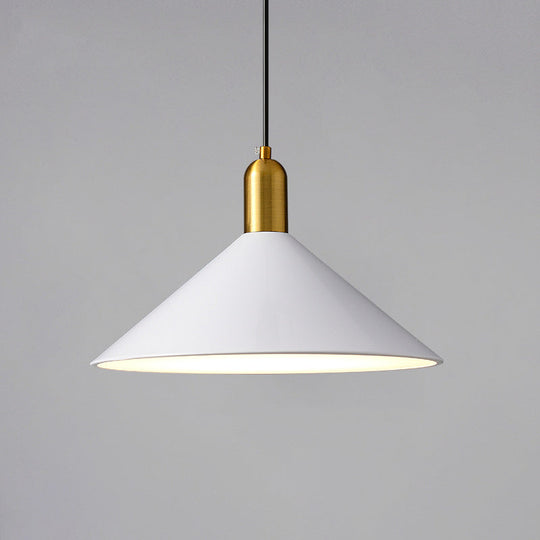 Margot - Industrial Metal Conical Drop Lamp 1 Head Dining Room Pendant Lighting Fixture