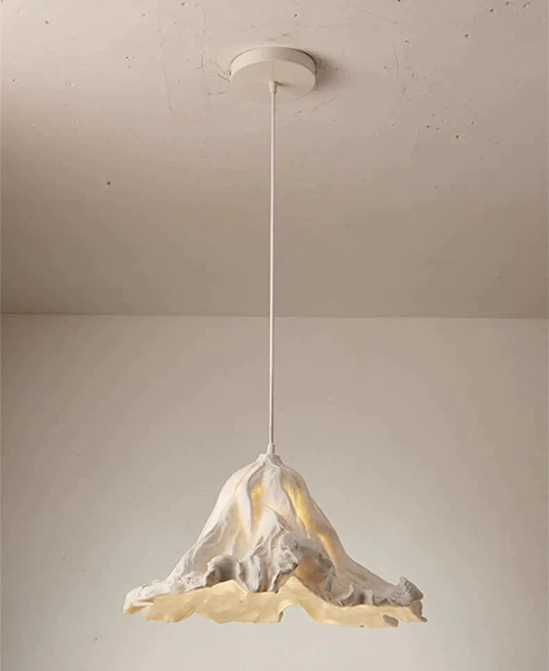 Retro Creativity Withered Lotus Leaf Branch Lamp Village House Decorative Chandelier Engineering