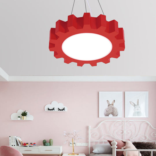 Serena - Colorful Candy Led Pendant Light For Creative Kindergarten Decor
