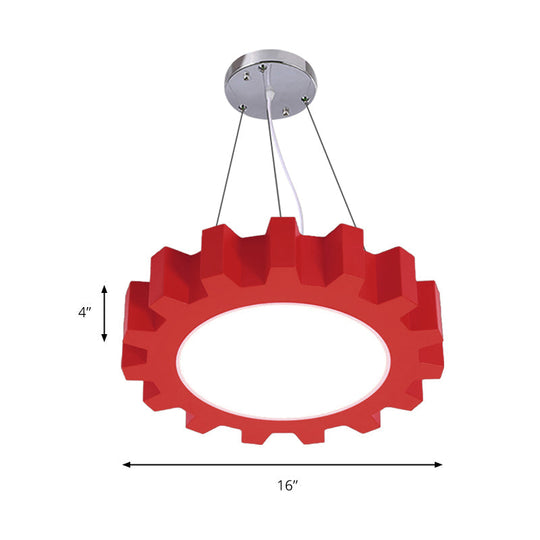 Serena - Colorful Candy Led Pendant Light For Creative Kindergarten Decor