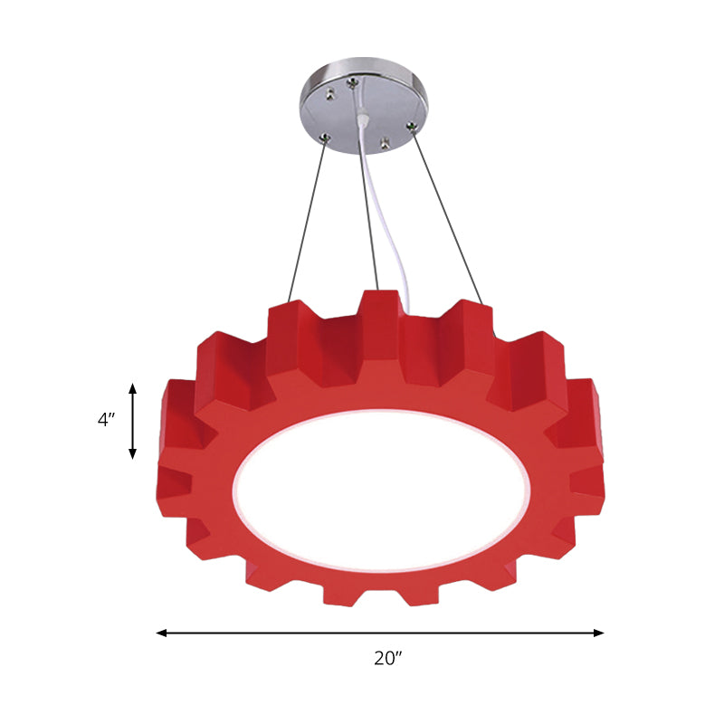 Serena - Colorful Candy Led Pendant Light For Creative Kindergarten Decor