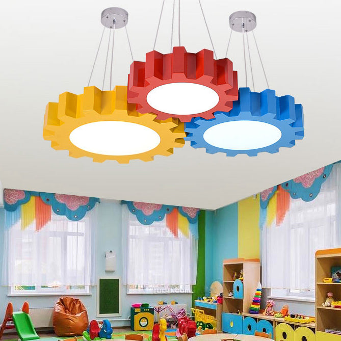 Serena - Colorful Candy Led Pendant Light For Creative Kindergarten Decor