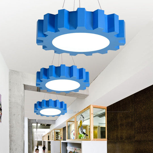 Serena - Colorful Candy Led Pendant Light For Creative Kindergarten Decor