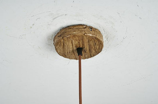 Retro Creativity Withered Lotus Leaf Branch Lamp Village House Decorative Chandelier Engineering