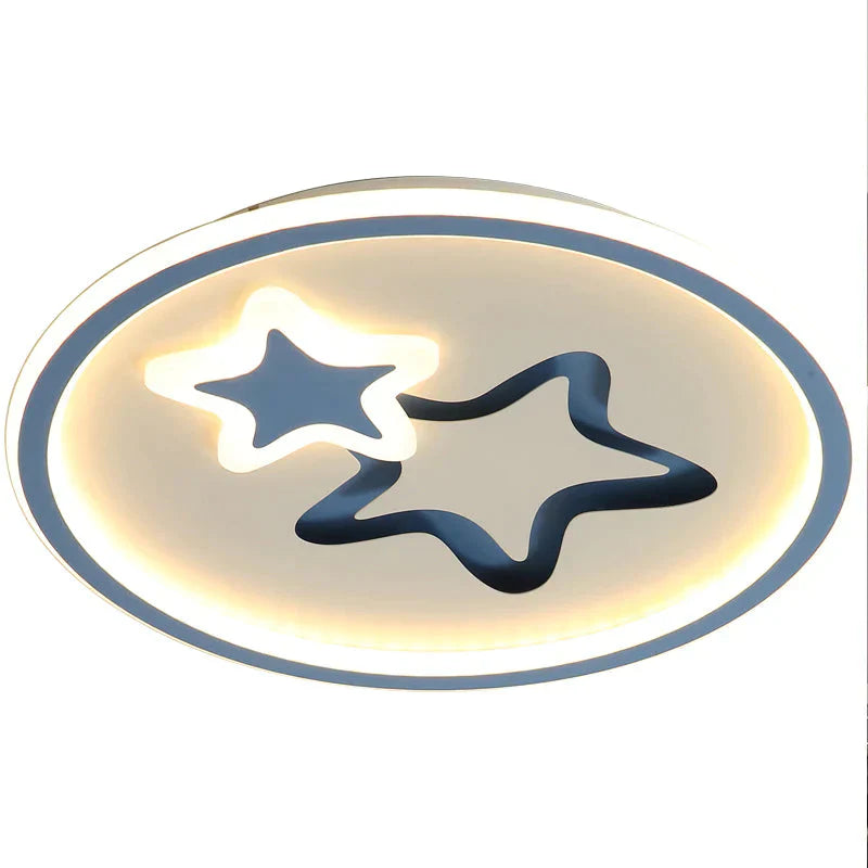 Star Cartoon Ceiling Lamp Children’s Room Bedroom