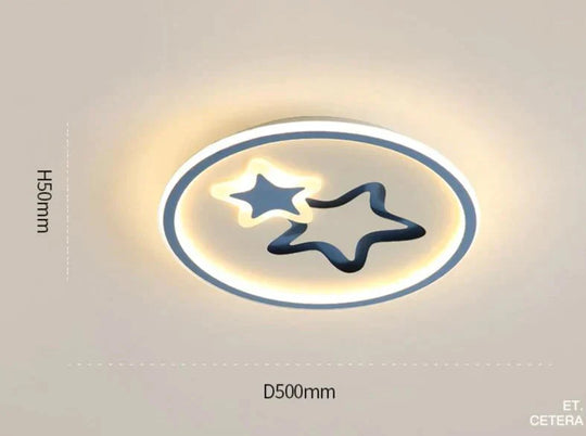 Star Cartoon Ceiling Lamp Children’s Room Bedroom