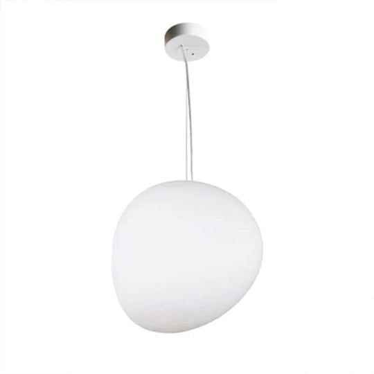Pebble Chandelier Stone Lamp Living Room Irregular Glass Special Shaped Egg Ball Goose Warm
