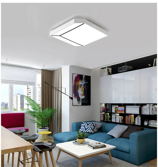 Olivia’s Modern Minimalist Led Study Light In The Bedroom Ceiling Lamp