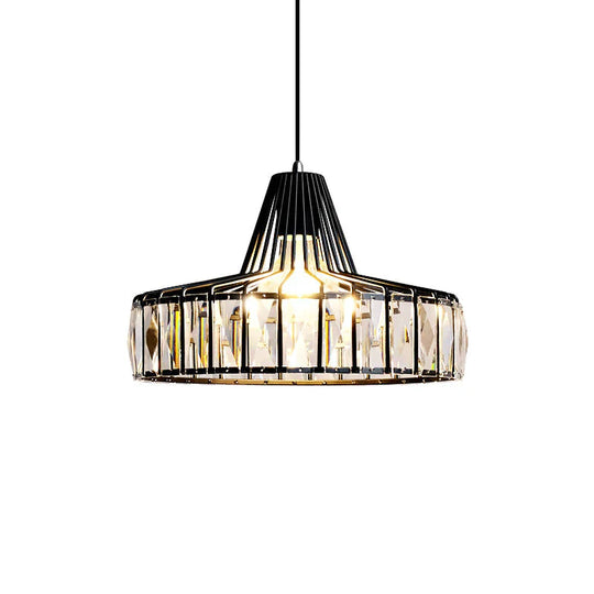 Nordic Modern Simple Corridor Crystal Balcony Staircase Chandelier Restaurant Lighting Pendant