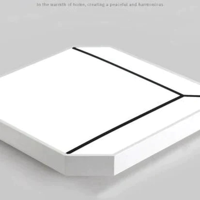 Olivia’s Modern Minimalist Led Study Light In The Bedroom Ceiling Lamp 49*49Cm / Warm Light