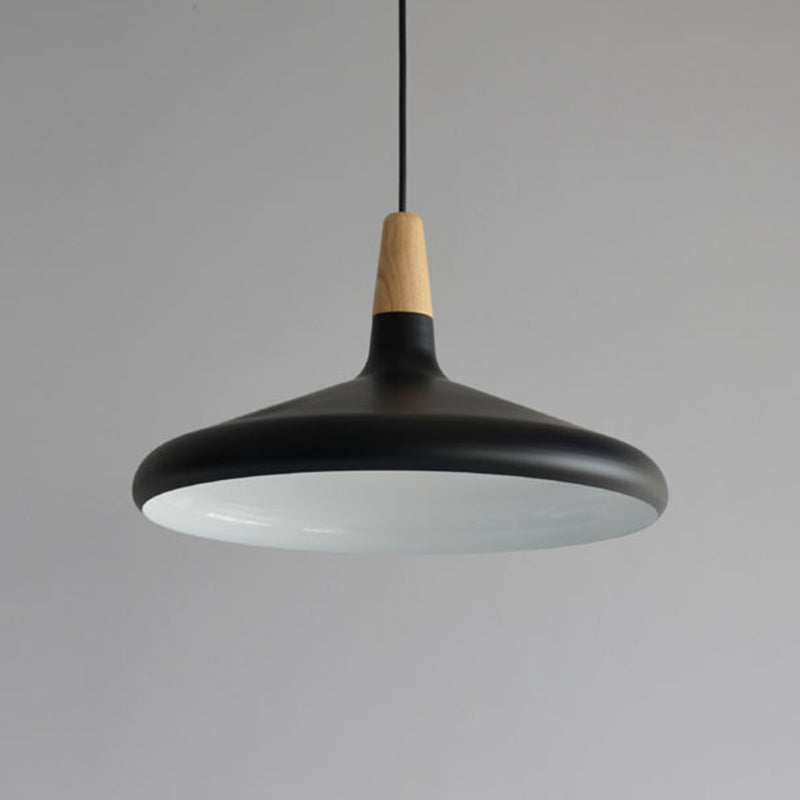Algenib - Sleek Cone Shade Ceiling Light Simplicity Metallic 1Â Head Dining Room Pendant Fixture