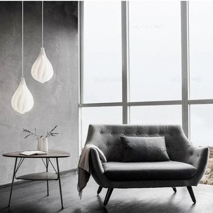 Restaurant Bar Minimalist Nordic Style Personality Ins Bud Drop Bedroom Bedside Chandelier Pendant
