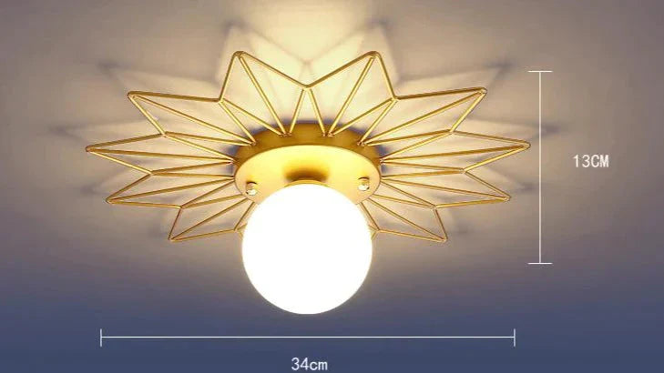 Corridor Light Acrylic Lampshade Ceiling Lamp
