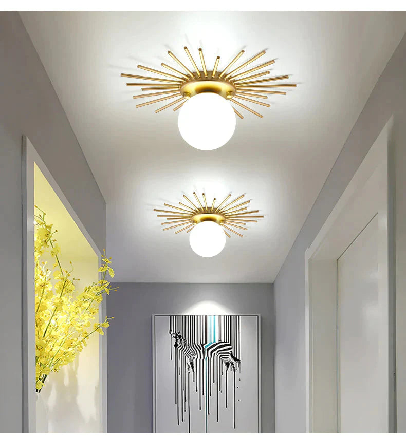 Corridor Light Acrylic Lampshade Ceiling Lamp