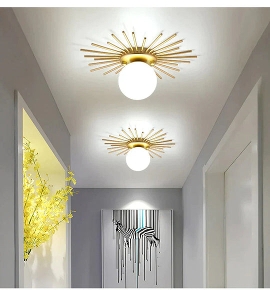 Corridor Light Acrylic Lampshade Ceiling Lamp
