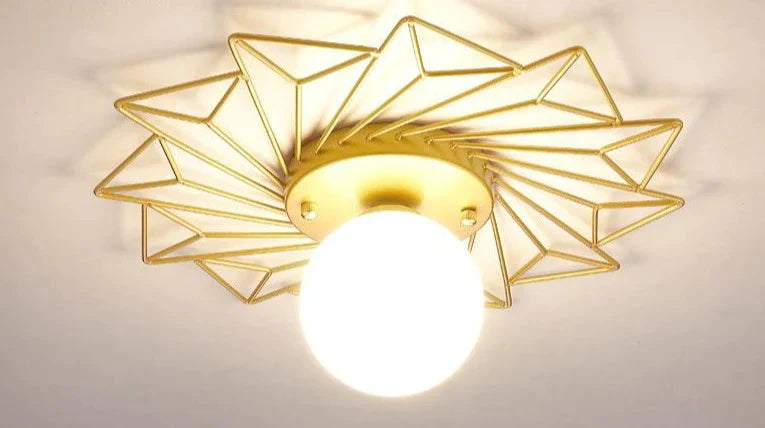 Corridor Light Acrylic Lampshade Ceiling Lamp C 24Cm Trichromatic Light