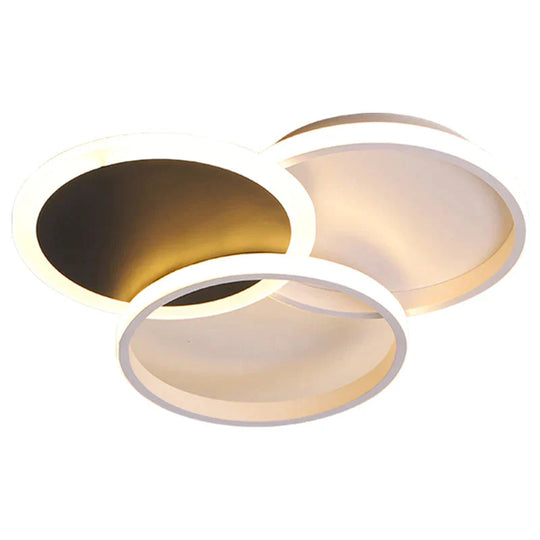 Creative Led Ceiling Lamp Geometry Simple Modern