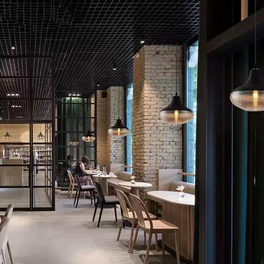 Nordic Restaurant Chandelier Creative Art Personality Modern Minimalist Coffee Shop Glass Pendant