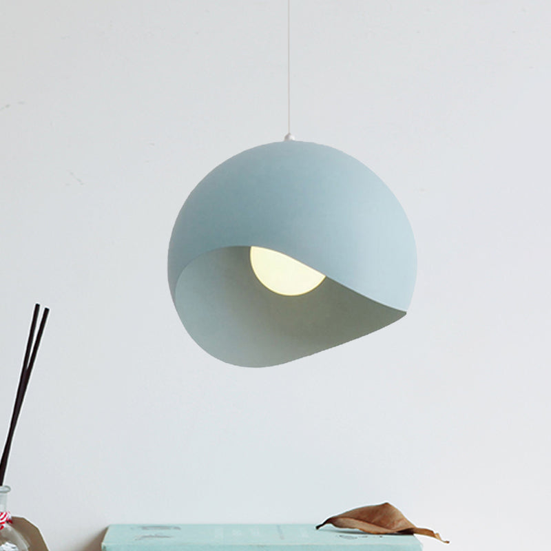 Caterina - Nordic Style Waveforms Dome Pendant Lamp 8/12 W 1 Head For Living