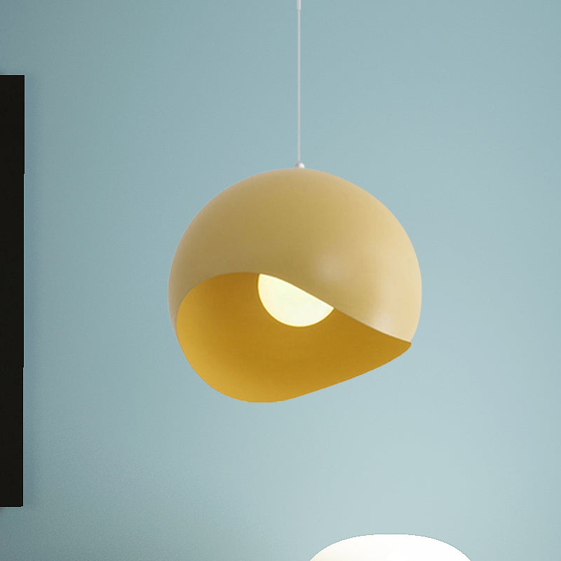 Caterina - Nordic Style Waveforms Dome Pendant Lamp 8/12 W 1 Head For Living