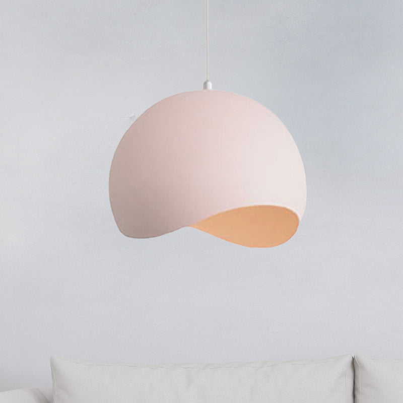 Caterina - Nordic Style Waveforms Dome Pendant Lamp 8/12 W 1 Head For Living