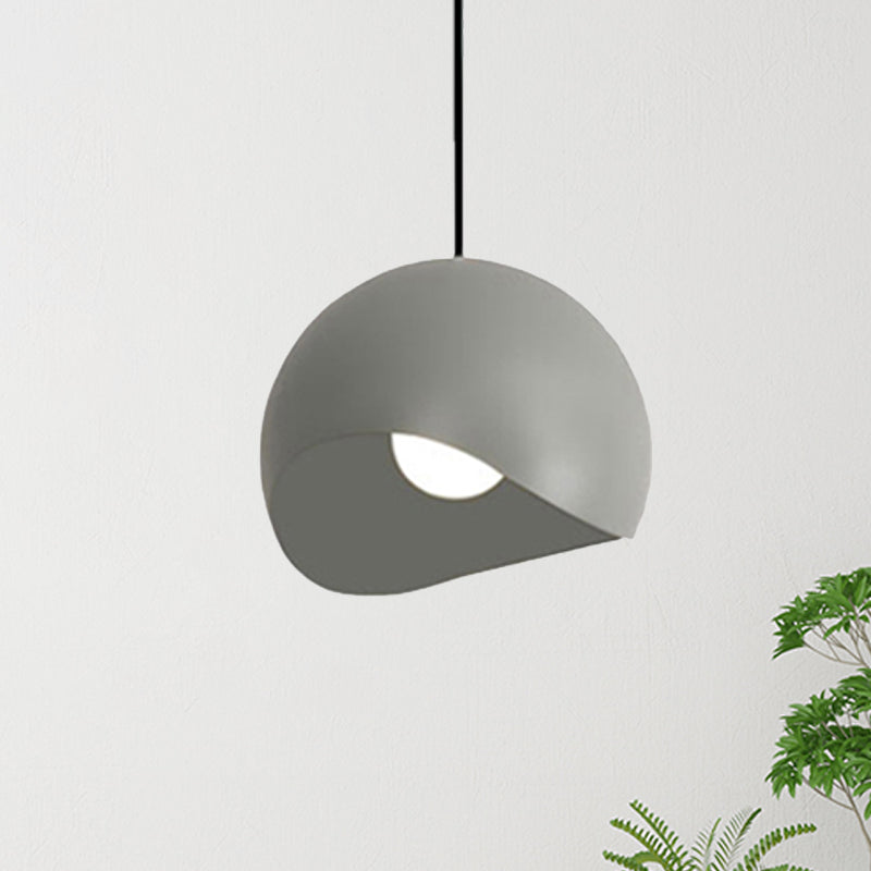 Caterina - Nordic Style Waveforms Dome Pendant Lamp 8/12 W 1 Head For Living