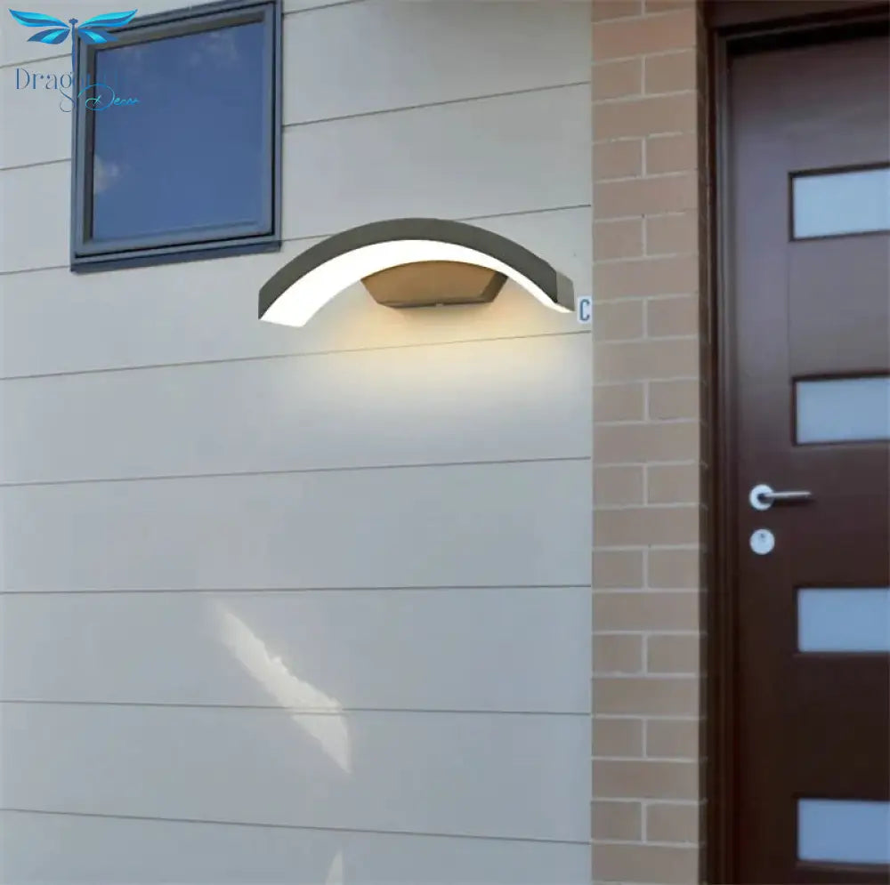 24W Led Outdoor Waterproof Walkway Front Door Garden Porch Wall Light Modern Indoor Corridor