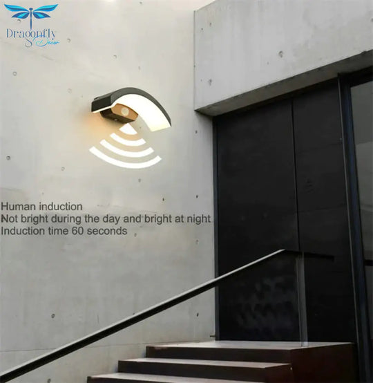 24W Led Outdoor Waterproof Walkway Front Door Garden Porch Wall Light Modern Indoor Corridor