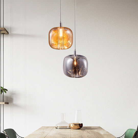 Postmodern Hand Blown Ceiling Hanging Pendant Light Lighting