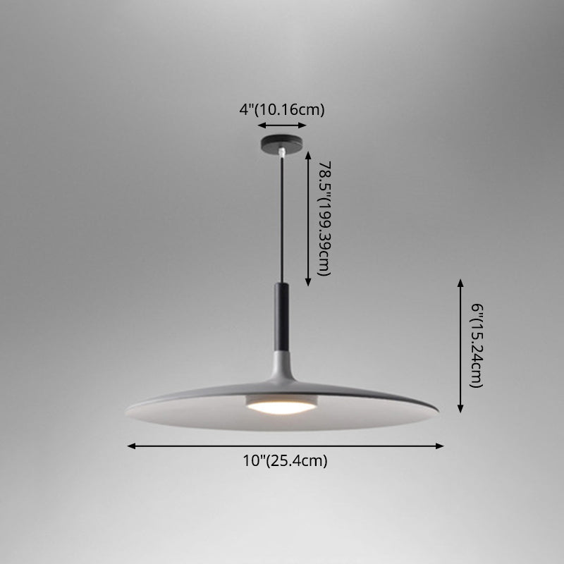 Vera - Led Suspension Lamp Novelty Minimalist Metal Pendant