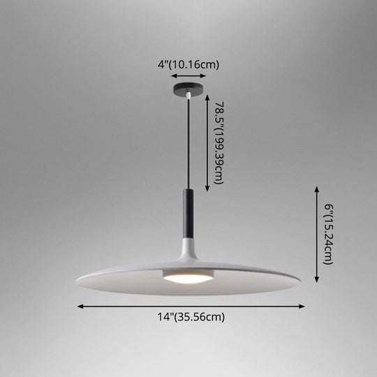 Vera - Led Suspension Lamp Novelty Minimalist Metal Pendant