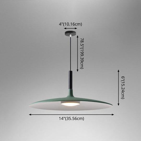 Vera - Led Suspension Lamp Novelty Minimalist Metal Pendant