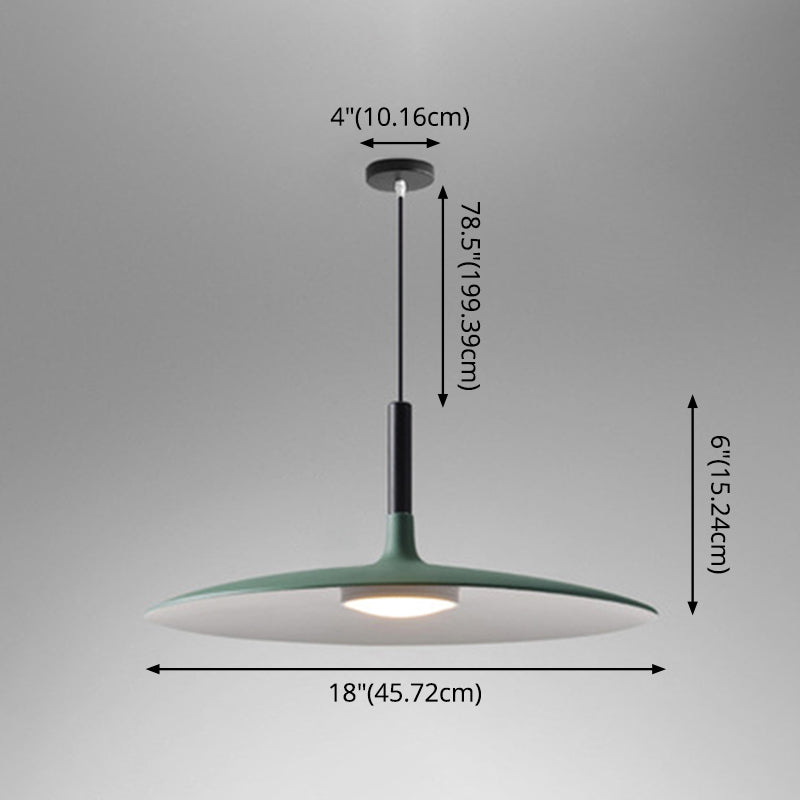 Vera - Led Suspension Lamp Novelty Minimalist Metal Pendant