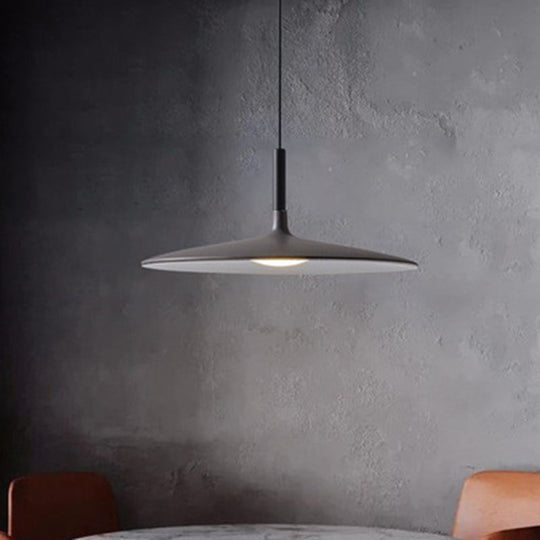 Vera - Led Suspension Lamp Novelty Minimalist Metal Pendant Black / 10