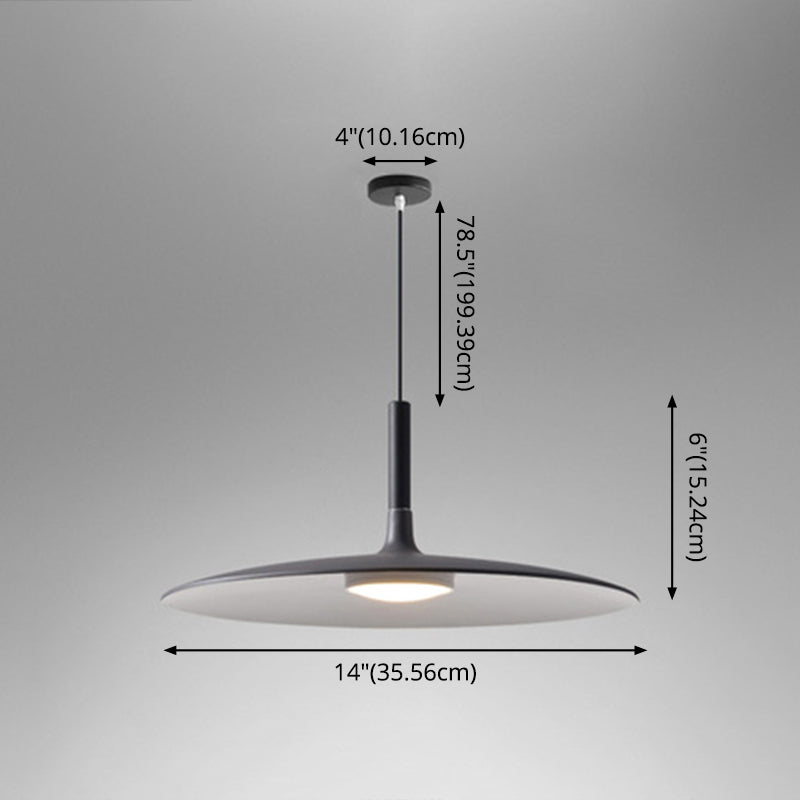 Vera - Led Suspension Lamp Novelty Minimalist Metal Pendant