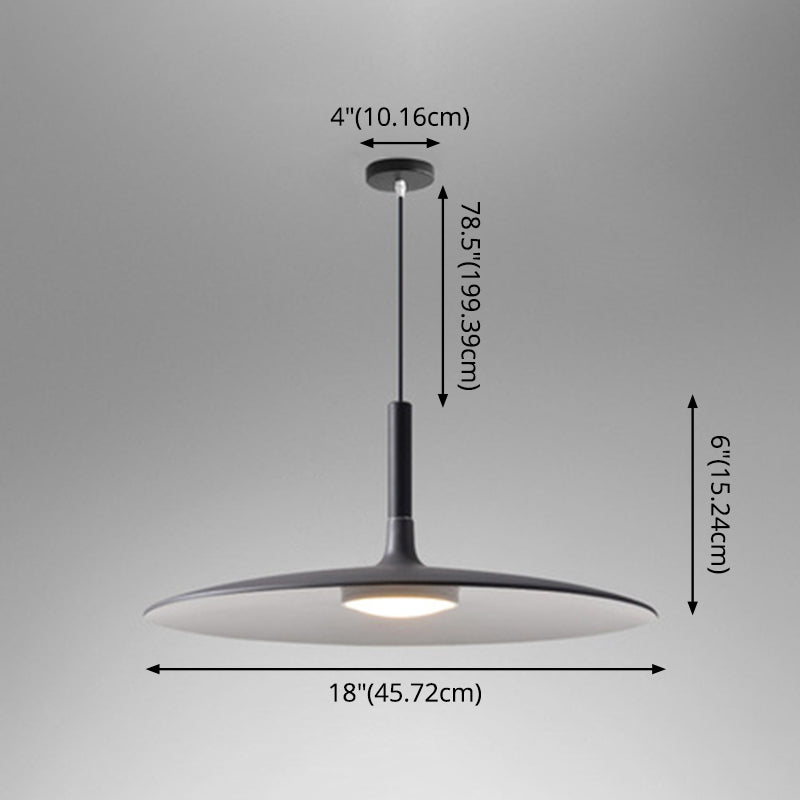 Vera - Led Suspension Lamp Novelty Minimalist Metal Pendant