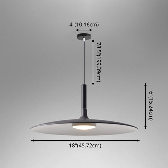 Vera - Led Suspension Lamp Novelty Minimalist Metal Pendant