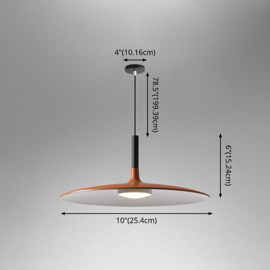 Vera - Led Suspension Lamp Novelty Minimalist Metal Pendant