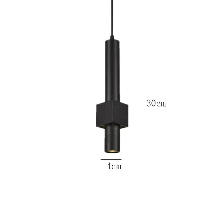 Single Hanging Wire Lamp Nordic Creative Led Chandelier 7W Simple Bar Restaurant Cafe Spotlights