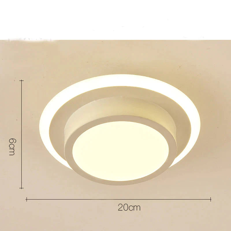 Acrylic Modern Led Ceiling Lights For Corridor Entrance Of Home Lamp Plafonnier Luminaria Lamparas
