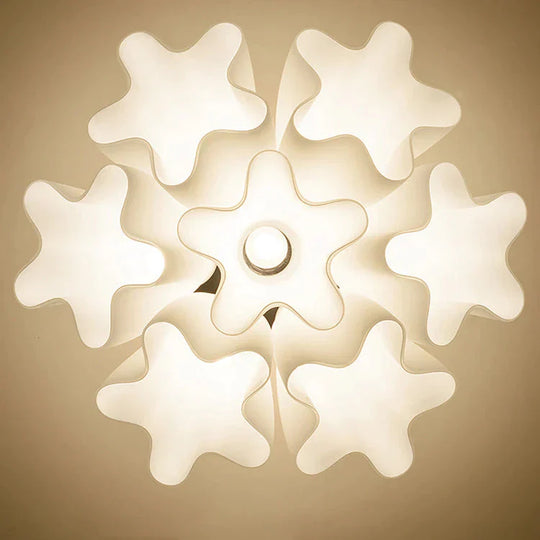 Simple Flower Ceiling Lamp Living Room Bedroom Atmosphere Fashion Restaurant Lighting Creative
