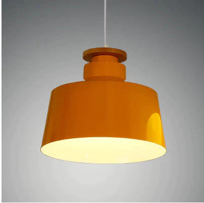 Nordic Color Candy Chandelier Modern Creative Bedroom Bedside Coffee Restaurant Solid Wood Yellow