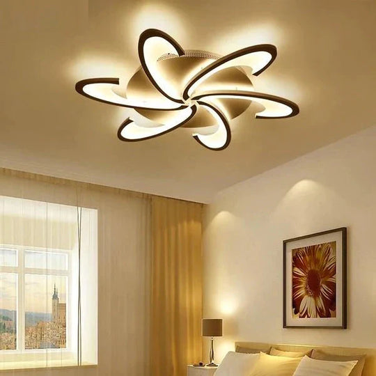 Remote Control Led Ceiling Lights With Ultra - Thin Acrylic Flush Mount Lamp