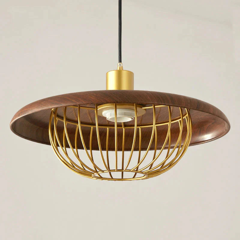 Simple Nordic Single Head Chandelier Personalized Bar Restaurant Bedroom Lamp Coffee Shop Hat