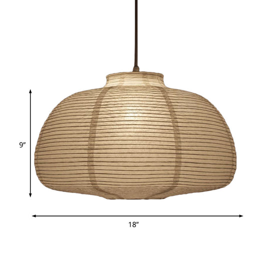 Zoe - Traditional White Lantern Suspension Pendant 1 Light Hanging