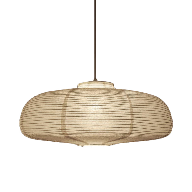 Zoe - Traditional White Lantern Suspension Pendant 1 Light Hanging