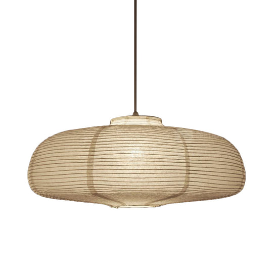 Zoe - Traditional White Lantern Suspension Pendant 1 Light Hanging
