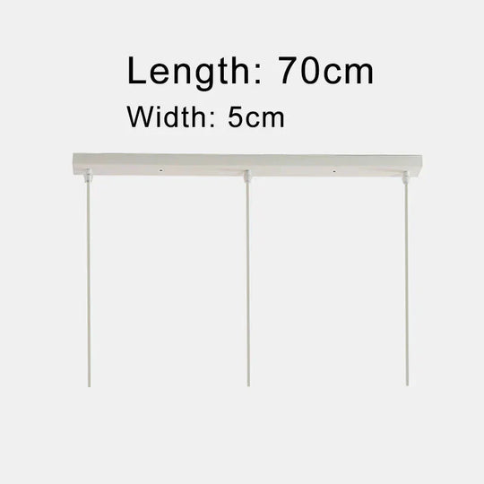 Modern Nordic Pendant Lights Iron Lampshade Wood Led Hanging Lamp Long Line White Base
